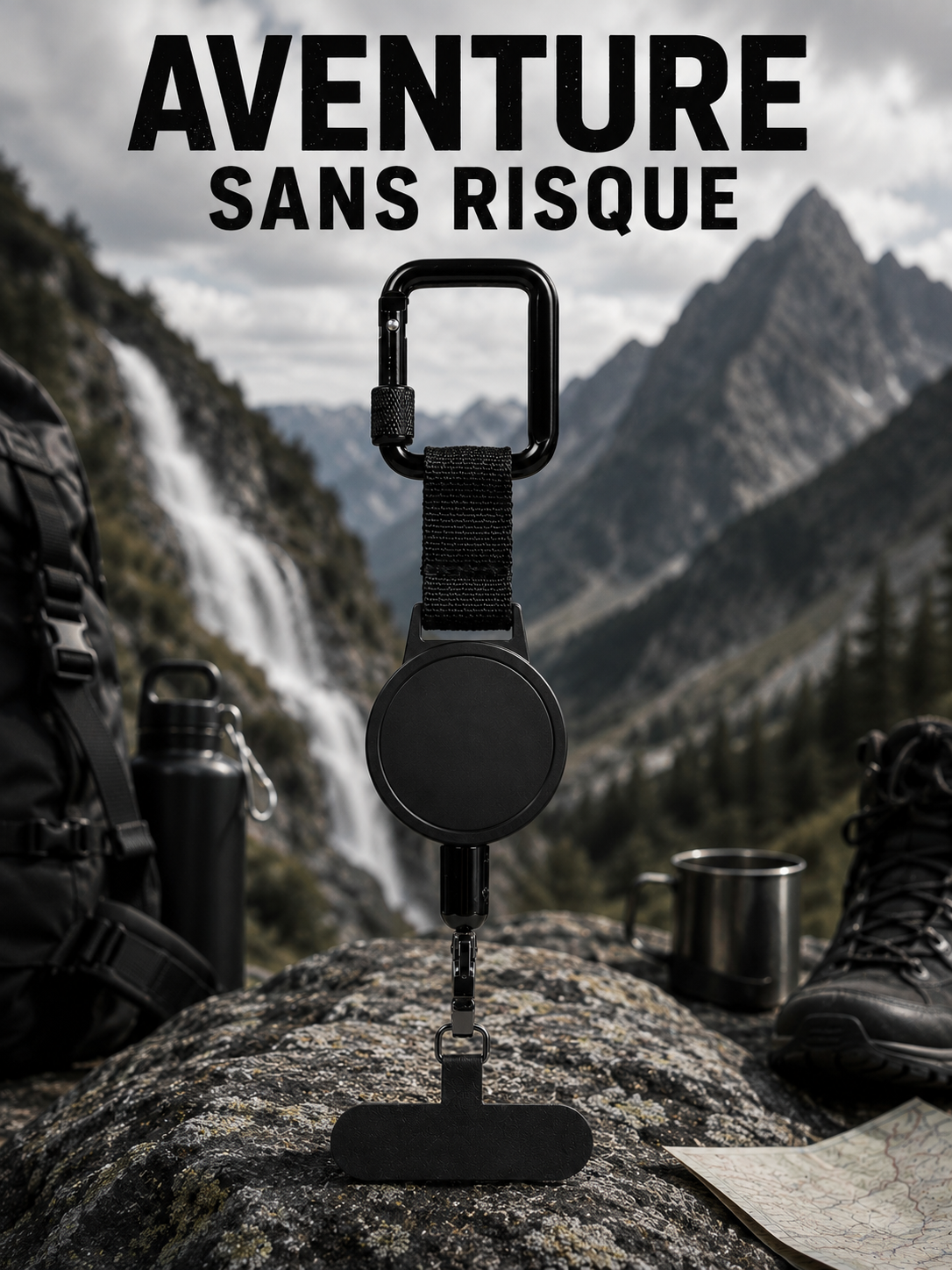 Lanière rétractable de téléphone
