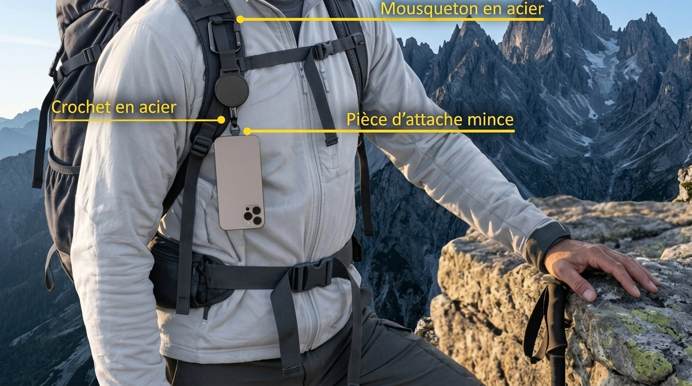 Lanière rétractable